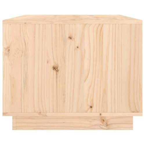 Stolić za kavu 80 x 50 x 40 cm od masivne borovine - Prirodna 1 Cijena