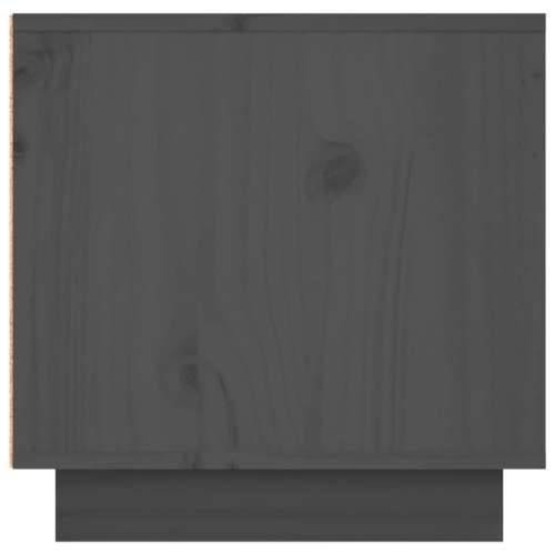 TV ormarić sivi 156 x 40 x 40 cm od masivne borovine Cijena