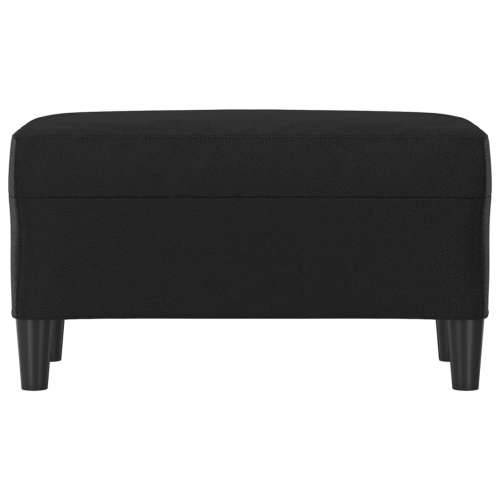 Klupa crna 70 x 35 x 41 cm od umjetne kože - Crna 70 x 35 x 41 cm Cijena