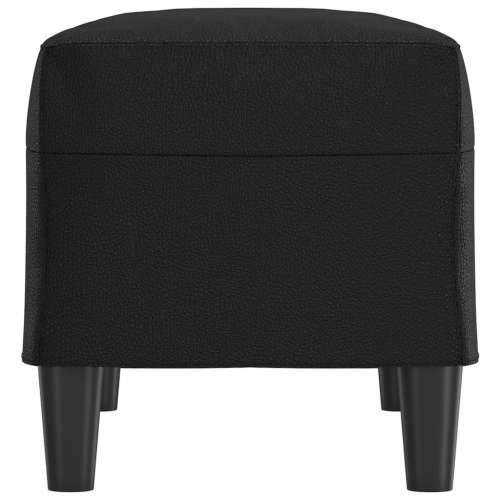 Klupa crna 70 x 35 x 41 cm od umjetne kože - Crna 70 x 35 x 41 cm Cijena