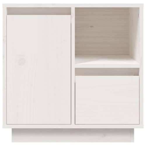 Noćni ormarići 2 kom bijeli 50 x 34 x 50 cm od masivne borovine - Bijela 2 Cijena