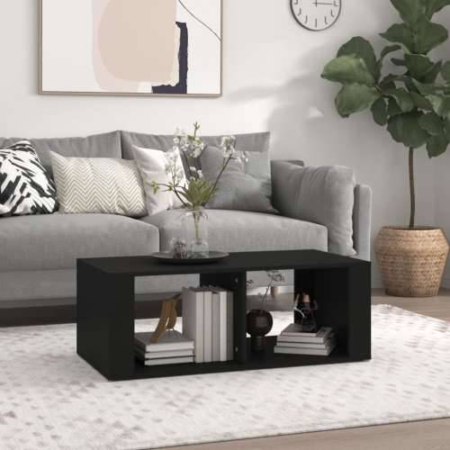 Stolić za kavu crni 100 x 50 x 36 cm od konstruiranog drva - Crna 1 Cijena
