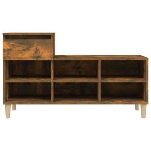 Ormarić za cipele boja hrasta 102x36x60 cm konstruirano drvo - Dimljeni hrast 1 Cijena