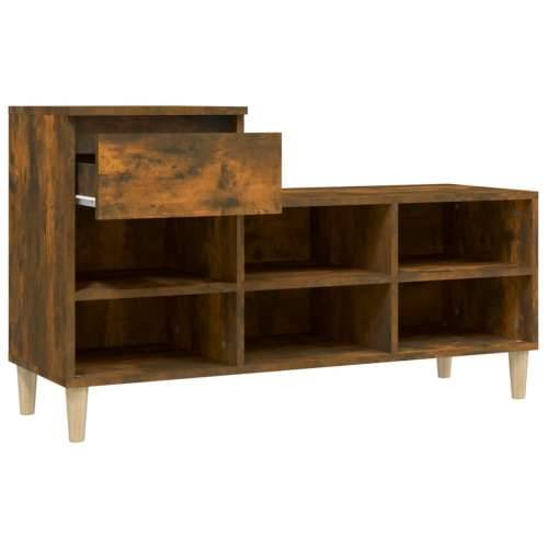 Ormarić za cipele boja hrasta 102x36x60 cm konstruirano drvo - Dimljeni hrast 1 Cijena