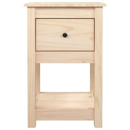 Noćni ormarići 2 kom 40x35x61,5 cm od masivne borovine - Prirodna 2 1 Cijena