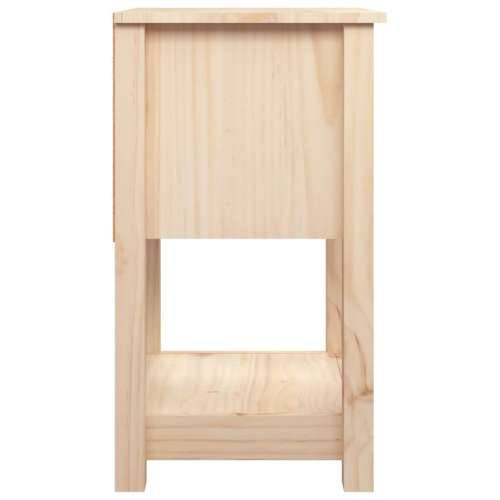 Noćni ormarići 2 kom 40x35x61,5 cm od masivne borovine - Prirodna 2 1 Cijena