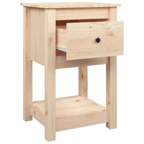 Noćni ormarići 2 kom 40x35x61,5 cm od masivne borovine - Prirodna 2 1 Cijena