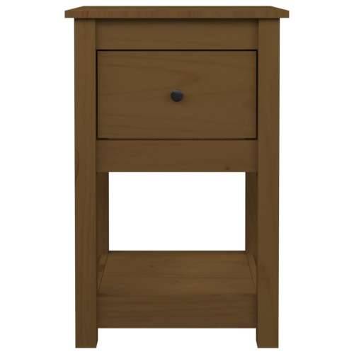 Noćni ormarići 2 kom boja meda 40x35x61,5 cm od borovine - boja meda 2 1 Cijena