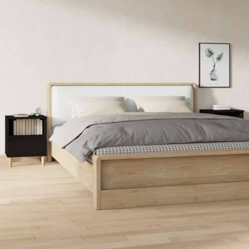 Noćni ormarići 2 kom crni 40x35x50 cm - Crna 2 Cijena