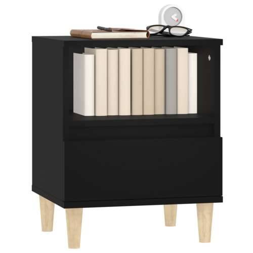 Noćni ormarići 2 kom crni 40x35x50 cm - Crna 2 Cijena
