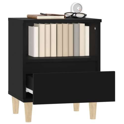 Noćni ormarići 2 kom crni 40x35x50 cm - Crna 2 Cijena