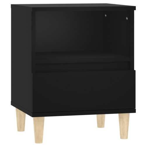 Noćni ormarići 2 kom crni 40x35x50 cm - Crna 2 Cijena