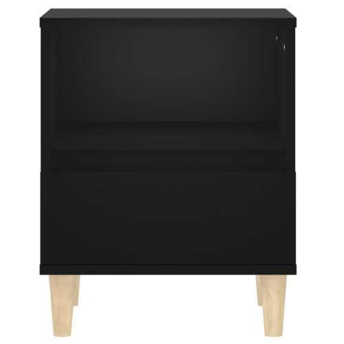 Noćni ormarići 2 kom crni 40x35x50 cm - Crna 2 Cijena