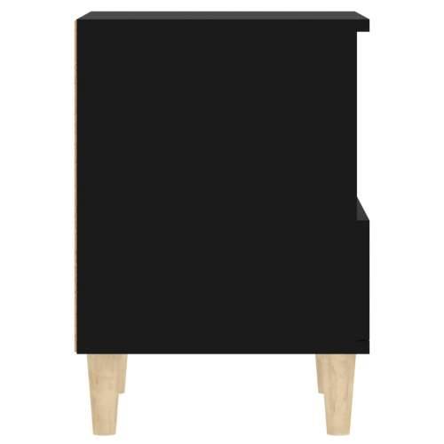 Noćni ormarići 2 kom crni 40x35x50 cm - Crna 2 Cijena