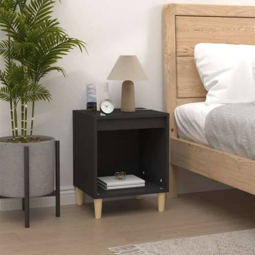Noćni ormarići 2 kom crni 40x35x50 cm - Crna 2 Cijena