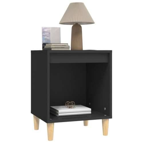 Noćni ormarići 2 kom crni 40x35x50 cm - Crna 2 Cijena