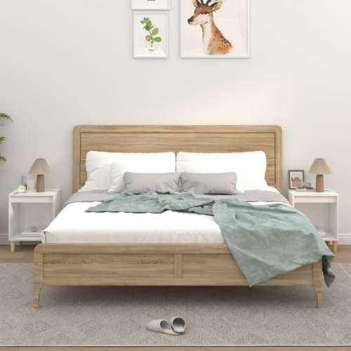 Noćni ormarići 2 kom visoki sjaj bijeli 40x35x50 cm - Visoko sjajno bijela 2 Cijena
