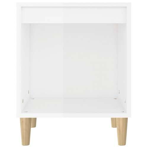 Noćni ormarići 2 kom visoki sjaj bijeli 40x35x50 cm - Visoko sjajno bijela 2 Cijena