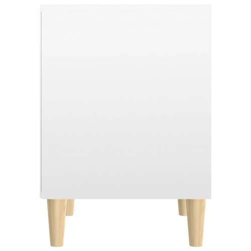 Noćni ormarići 2 kom visoki sjaj bijeli 40x35x50 cm - Visoko sjajno bijela 2 Cijena