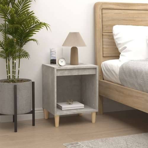 Noćni ormarići 2 kom siva boja betona 40x35x50 cm - Beton siva 2 Cijena