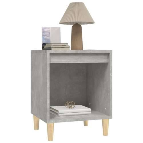 Noćni ormarići 2 kom siva boja betona 40x35x50 cm - Beton siva 2 Cijena