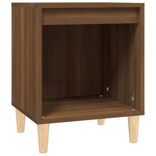 Noćni ormarići 2 kom boja dimljenog smeđi 40x35x50 cm - Smeđi hrast 2 Cijena