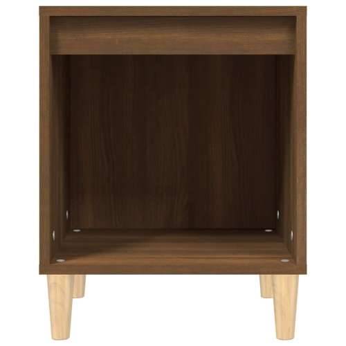 Noćni ormarići 2 kom boja dimljenog smeđi 40x35x50 cm - Smeđi hrast 2 Cijena