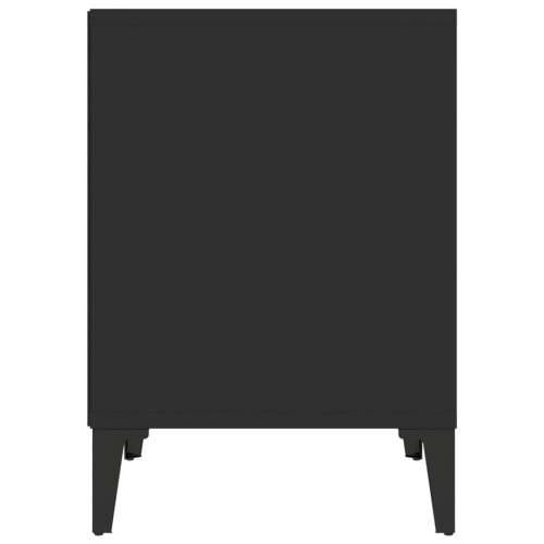 Noćni ormarići 2 kom crni 40x35x50 cm - Crna 2 Cijena