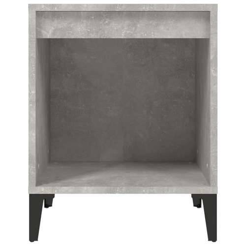 Noćni ormarići 2 kom siva boja betona 40x35x50 cm - Beton siva 2 Cijena