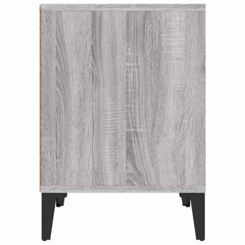 Noćni ormarići 2 kom boja dimljenog smeđi 40x35x50 cm - Sivi hrast sonoma 2 Cijena