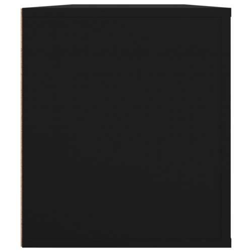 TV ormarić crni 100 x 35 x 40 cm od konstruiranog drva - Crna 1 Cijena