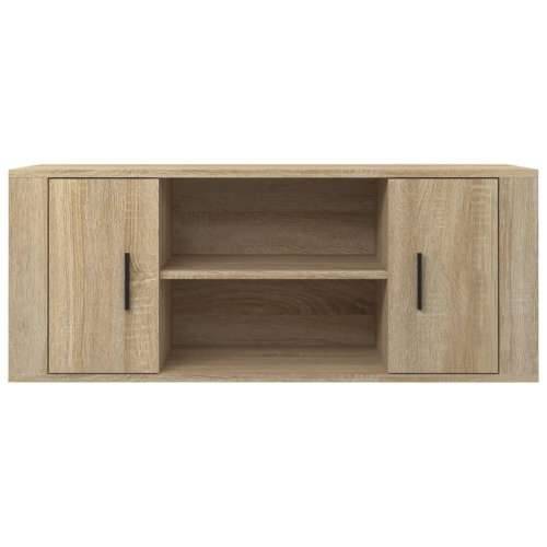 TV ormarić boja hrasta sonome 100x35x40 cm konstruirano drvo - sonoma hrast 1 Cijena