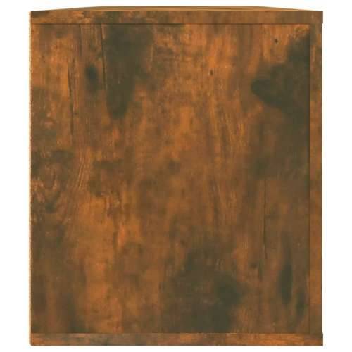 TV ormarić boja dimljenog hrasta 100x35x40 cm konstruirano drvo - Dimljeni hrast 1 Cijena