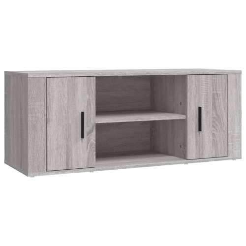 TV ormarić boja hrasta sonome 100x35x40 cm konstruirano drvo - Sivi hrast sonoma 1 Cijena