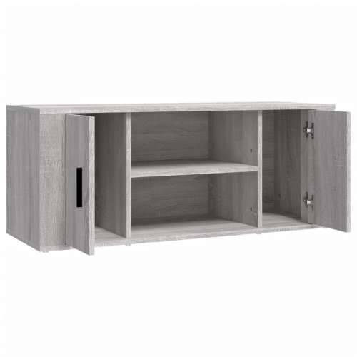 TV ormarić boja hrasta sonome 100x35x40 cm konstruirano drvo - Sivi hrast sonoma 1 Cijena