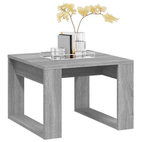 Bočni stolić boja sivog hrasta 50x50x35 cm konstruirano drvo - Sivi hrast sonoma 50 x 50 cm 1 Cijena