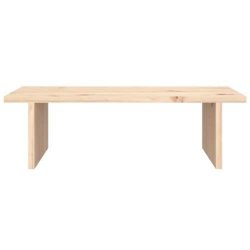 Stalak za monitor 50 x 27 x 15 cm od masivne borovine - Prirodna 50 x 27 x 15 cm Cijena