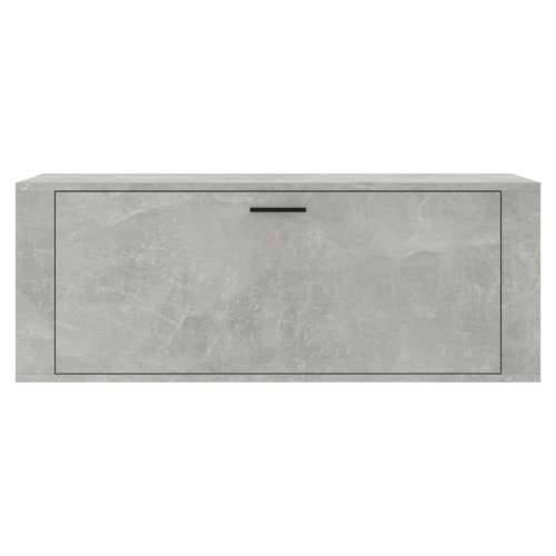 Zidni ormarić za cipele boja betona 100 x 35 x 38 cm drveni - Beton siva 1 Cijena