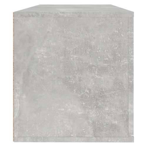 Zidni ormarić za cipele boja betona 100 x 35 x 38 cm drveni - Beton siva 1 Cijena