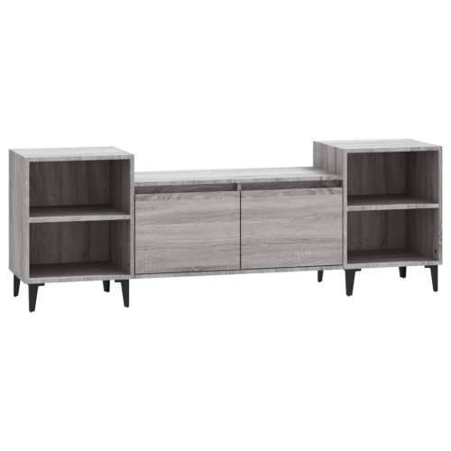 TV ormarić boja hrasta sonome 160x35x55 cm konstruirano drvo - Sivi hrast sonoma 1 Cijena