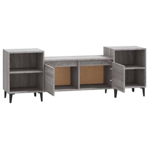 TV ormarić boja hrasta sonome 160x35x55 cm konstruirano drvo - Sivi hrast sonoma 1 Cijena