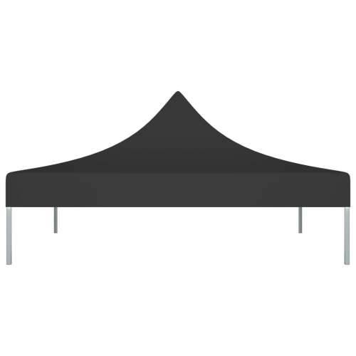Krov za šator za zabave 3 x 3 m crni 270 g/m² Cijena
