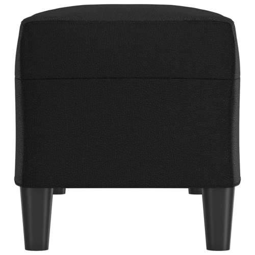 Klupa crna 100 x 35 x 41 cm od umjetne kože - Crna 100 x 35 x 41 cm Cijena