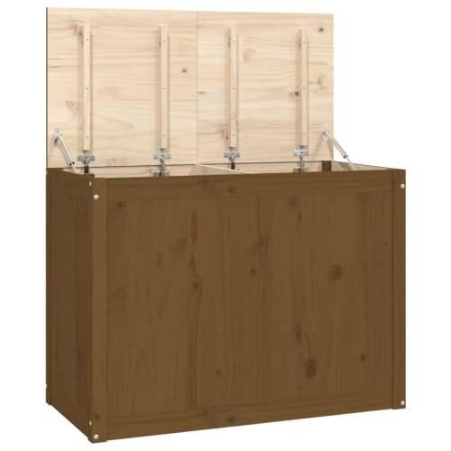Kutija za rublje boja meda 88,5 x 44 x 66 cm masivna borovina - boja meda 88.5 x 44 x 66 cm 1 Cijena