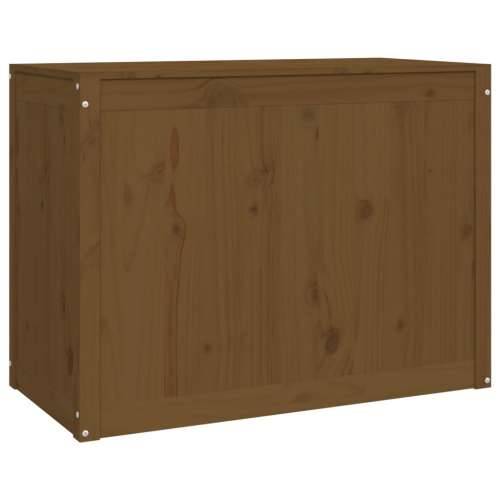 Kutija za rublje boja meda 88,5 x 44 x 66 cm masivna borovina - boja meda 88.5 x 44 x 66 cm 1 Cijena