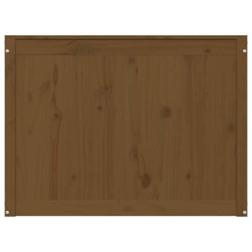 Kutija za rublje boja meda 88,5 x 44 x 66 cm masivna borovina - boja meda 88.5 x 44 x 66 cm 1 Cijena