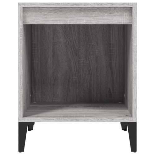 Noćni Ormarić boja dimljenog smeđi 40x35x50 cm - Sivi hrast sonoma 1 Cijena