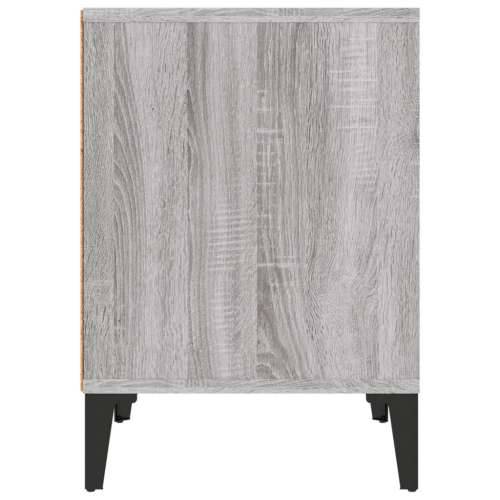 Noćni Ormarić boja dimljenog smeđi 40x35x50 cm - Sivi hrast sonoma 1 Cijena