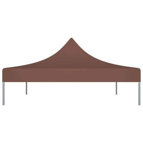 Krov za šator za zabave 4 x 3 m smeđi 270 g/m² Cijena