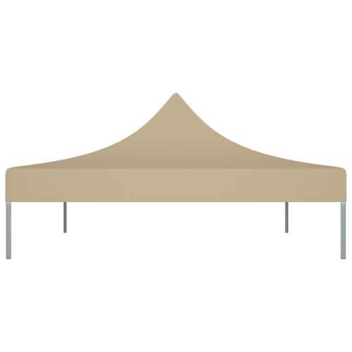 Krov za šator za zabave 4 x 3 m bež 270 g/m² Cijena